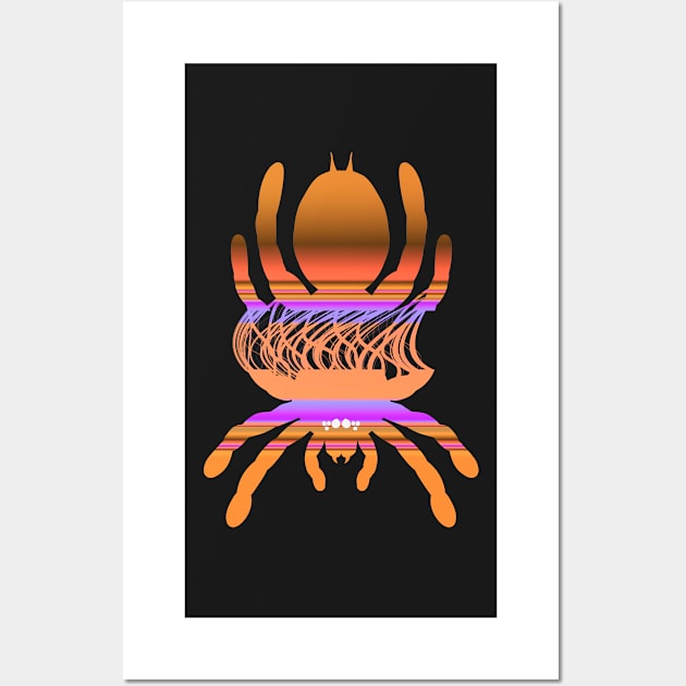 Tarantula Silhouette V120 (Horizontal) Wall Art by IgorAndMore